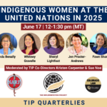 The Next Quarterly Meeting is Tuesday, June 17, 2025 12:00 – 1:30 PM (MT) In celebration of the critical contributions of Indigenous Women at the UN, please join us for a virtual discussion of international diplomacy on issues of Biopiracy, Traditional Knowledge, Transboundary Advocacy, Indigenous Economies, Language, Health and more! We’ll also provide updates on recent sessions of the UN Permanent Forum on Indigenous Issues and the World Intellectual Property Organization, and preview the upcoming session of the Expert Mechanism on the Rights of Indigenous Peoples (EMRIP). To receive the Zoom link you must register at this link: https://forms.gle/EWoNMxcgj5KWEUQ89. Or email declaration@narf.org for assistance. All are welcome to drop in as schedules permit, and the meeting will be recorded.