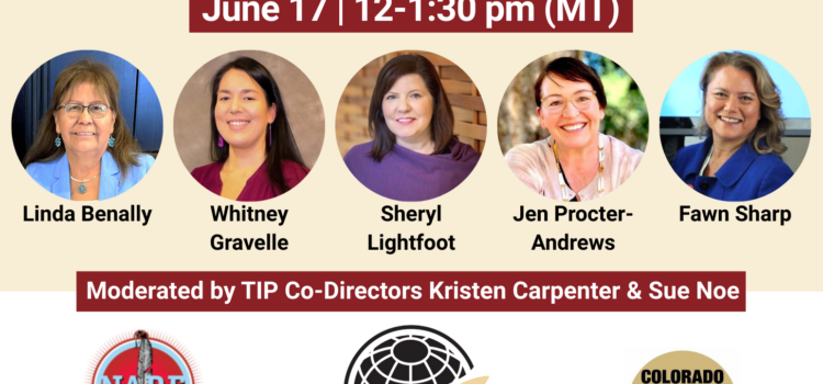 Announcing: “Indigenous Women at the United Nations in 2025”, a TIP Quarterly Meeting Announcing: “Indigenous Women at the United Nations in 2025”, a TIP Quarterly Meeting