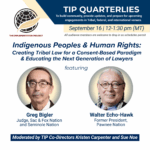 Join TIP & Esteemed Guests for the September 2025 Quarterly Meeting