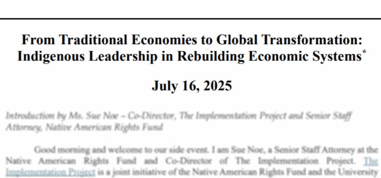 “From Traditional Economies to Global Transformation: Indigenous Leadership in Rebuilding Economic Systems” – Available now! “From Traditional Economies to Global Transformation: Indigenous Leadership in Rebuilding Economic Systems” – Available now!