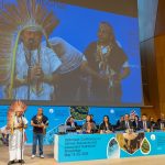 Indigenous leaders present at the Diplomatic Conference on Genetic Resources and Associated Traditional Knowledge in 2024